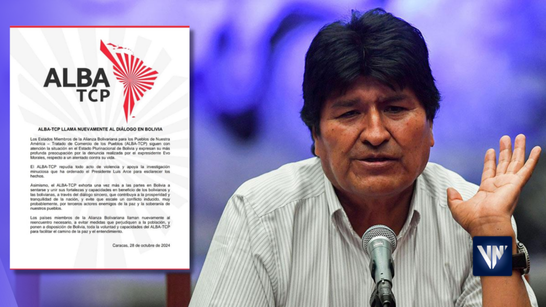 ALBA TCP atentado Evo Morales