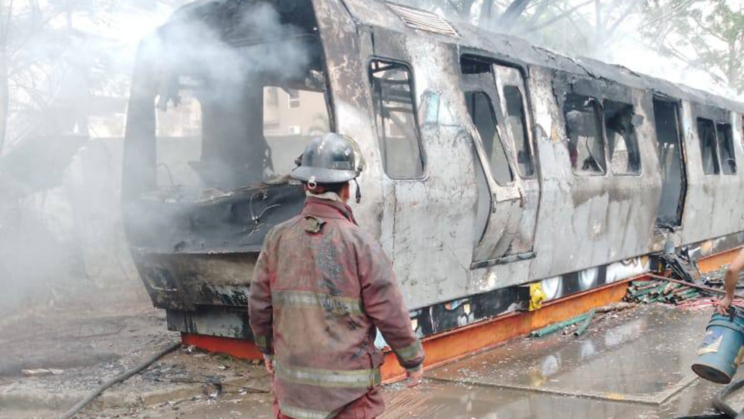 incendio Museo de Transporte