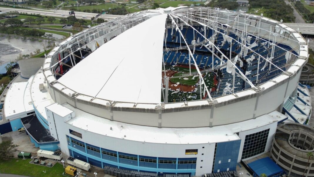 Huracán Milton estadio Tampa Bay