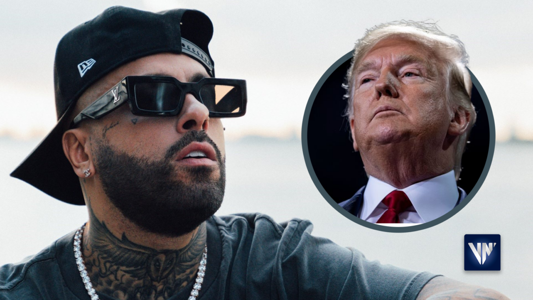 Nicky Jam Donald Trump