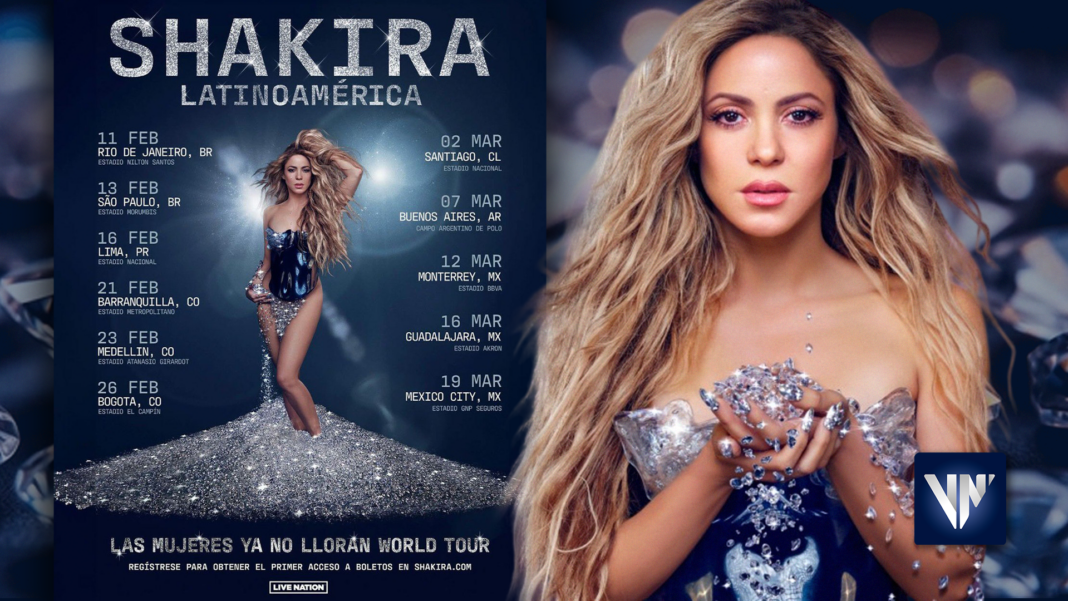 Shakira gira Latinoamérica