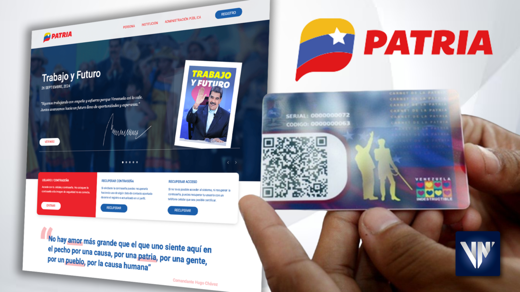 Carnet Patria Bonos