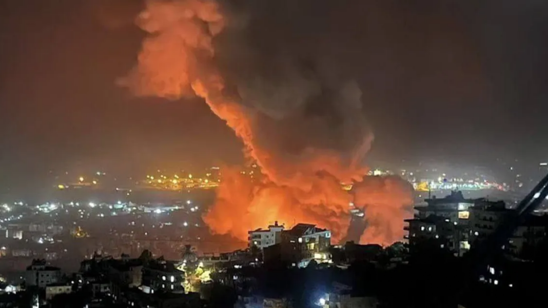 Israel Beirut muertos heridos hospital