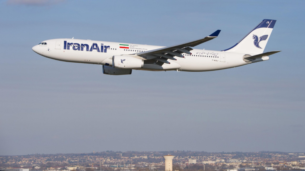 Iran Air cancela todos los vuelos a Europa tras sanciones impuestas por la Unión Europea