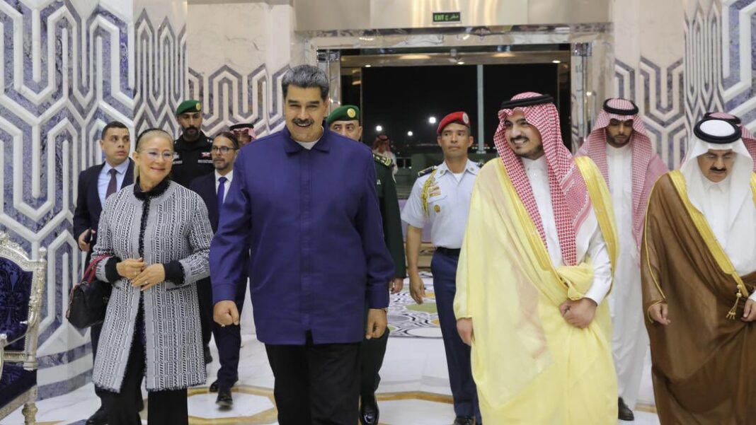 Maduro reelección Arabia Saudí