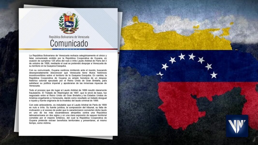 venezuela comunicado guyana