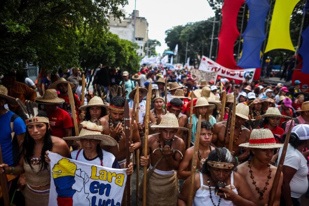 Pueblo venezolano marcha este 12 de octubre en ocasión de los 532 años de la Resistencia Indígena