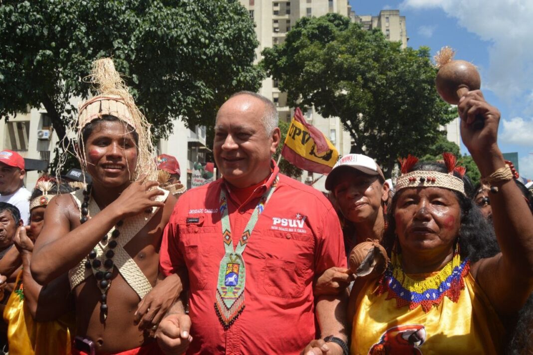 Cabello aquí hubo genocidio