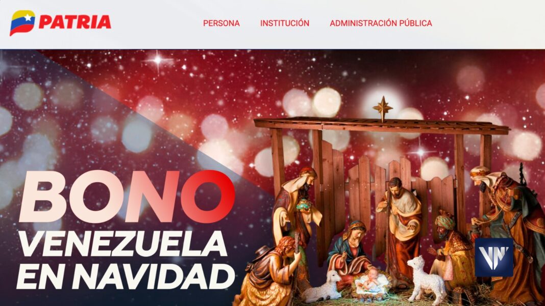 Bono Venezuela en Navidad Patria