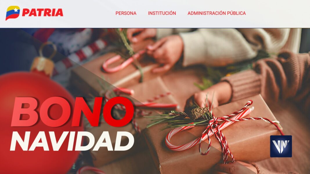 Bono Venezuela en Navidad de Patria