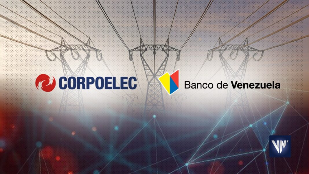 facturas de Corpoelec Banco de Venezuela