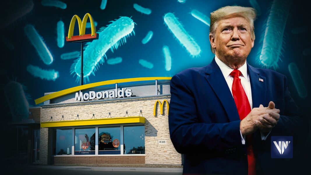 Hamburguesas McDonald’s bacteria Trump