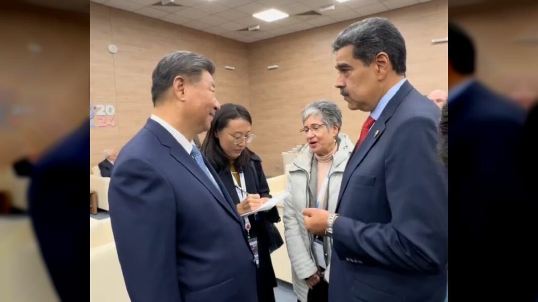 Xi Jinping Nicolás Maduro Cumbre BRICS