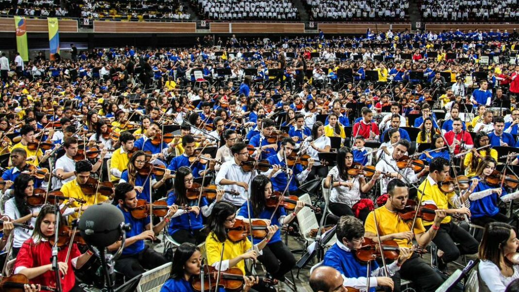 Sistema Orquesta Venezuela Times Square Nueva York