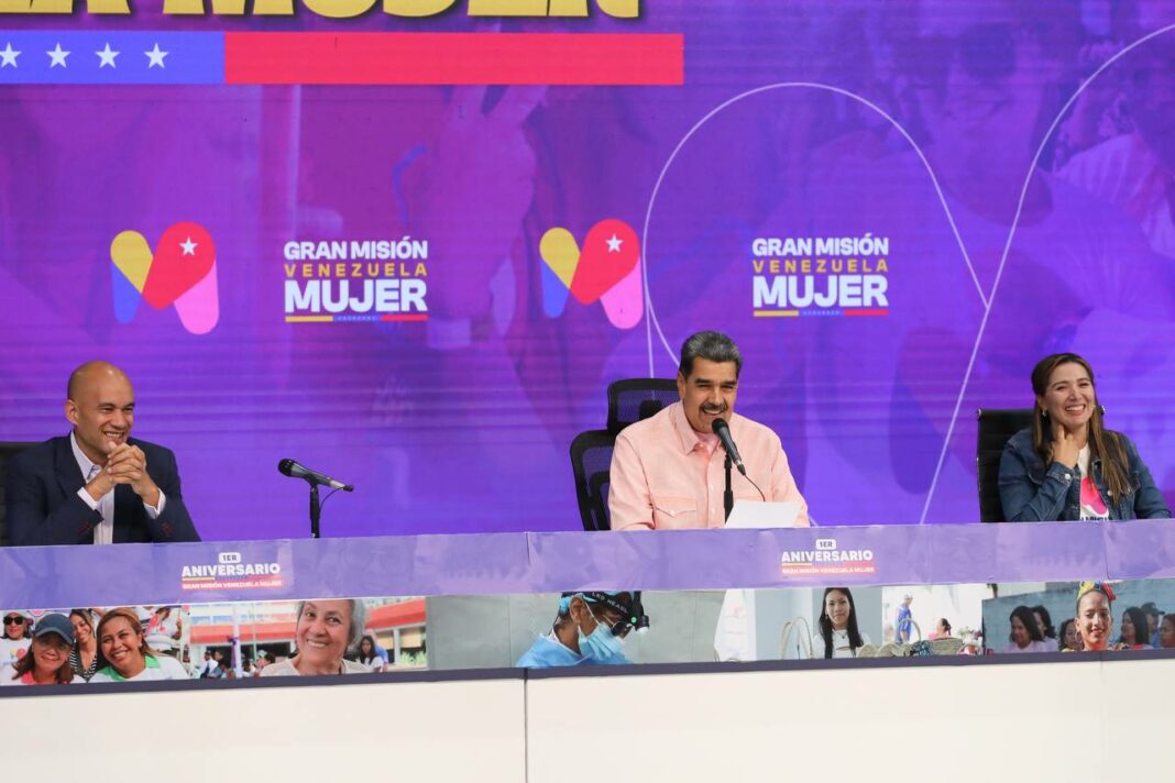 Presidente Nicolás Maduro celebra primer aniversario de la Gran Misión Venezuela Mujer