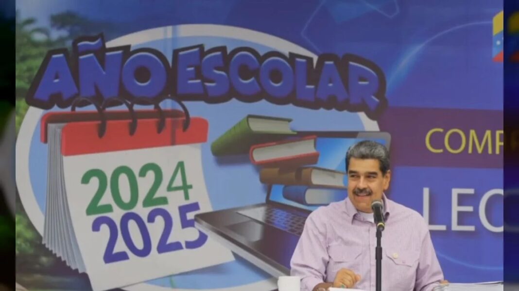 Maduro Recuperar educación