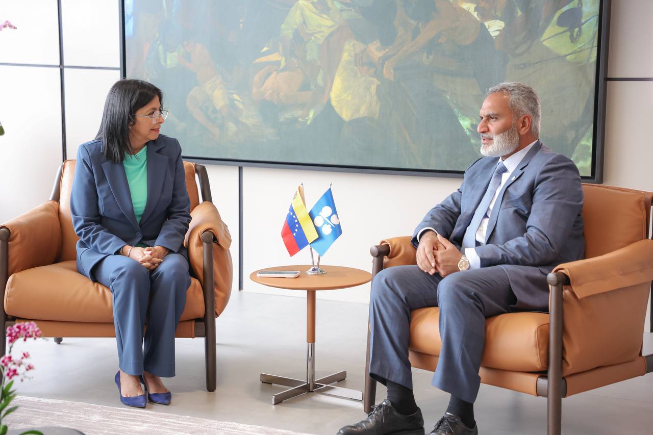 Encuentro vicepresidenta Delcy Rodríguez OPEP