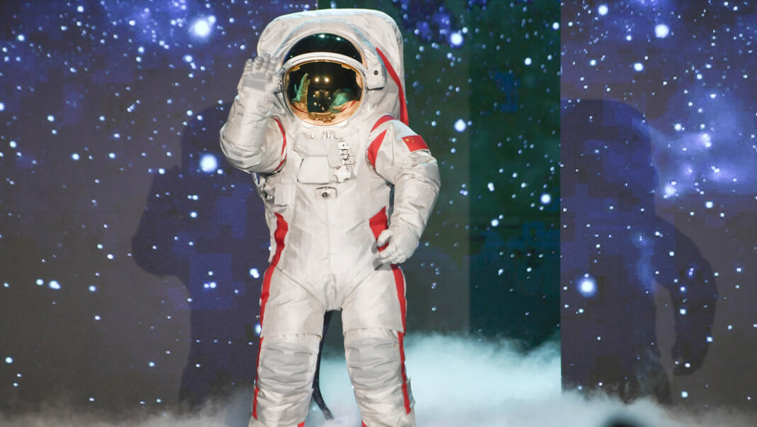 traje espacial para astronautas