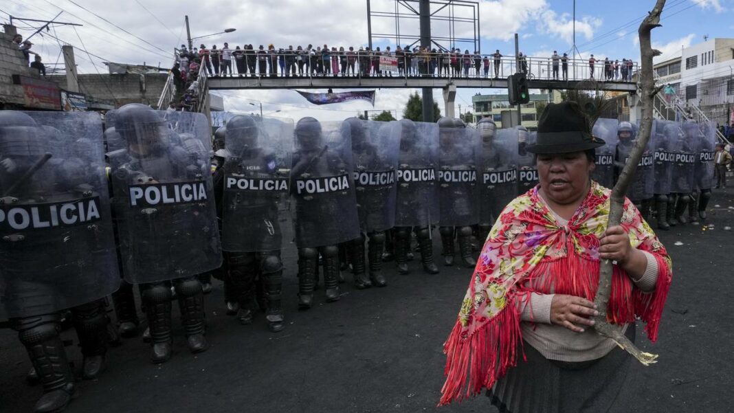 protestas Ecuador Daniel Noboa