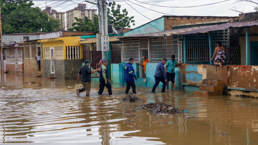 Intensas lluvias Zulia Falcón