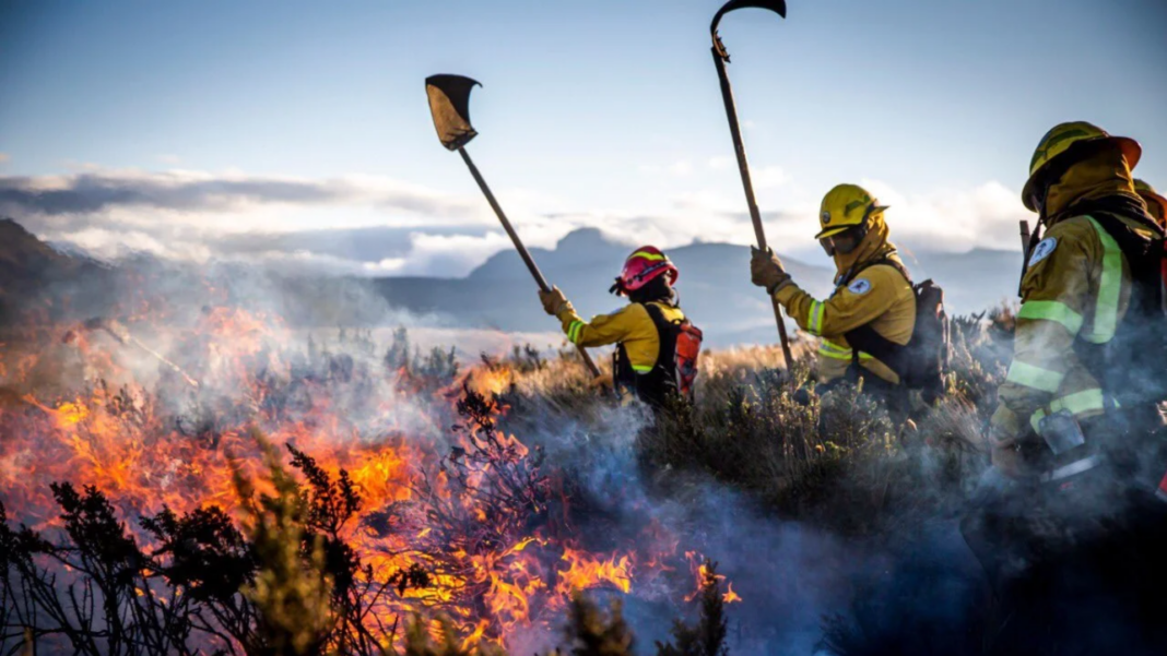 Ecuador emergencia incendios forestales