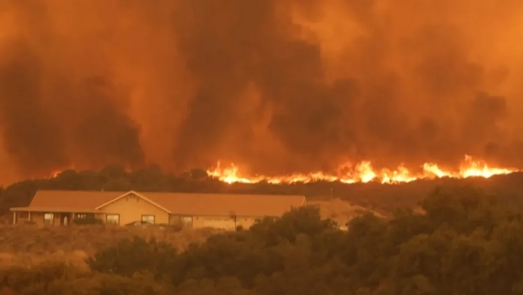 ciudadanos incendios forestales Ángeles