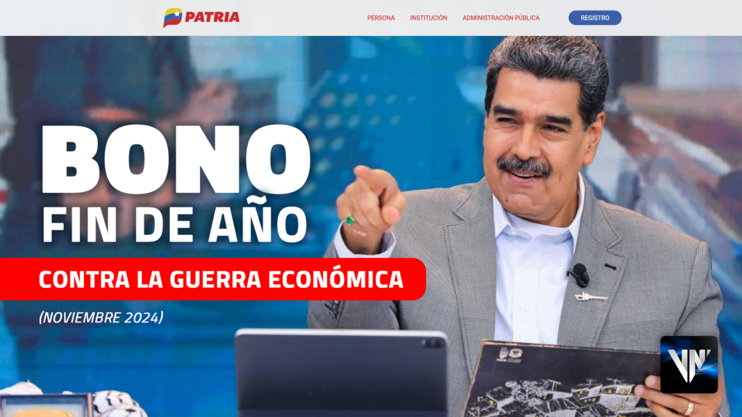 Patria bono fin de año noviembre