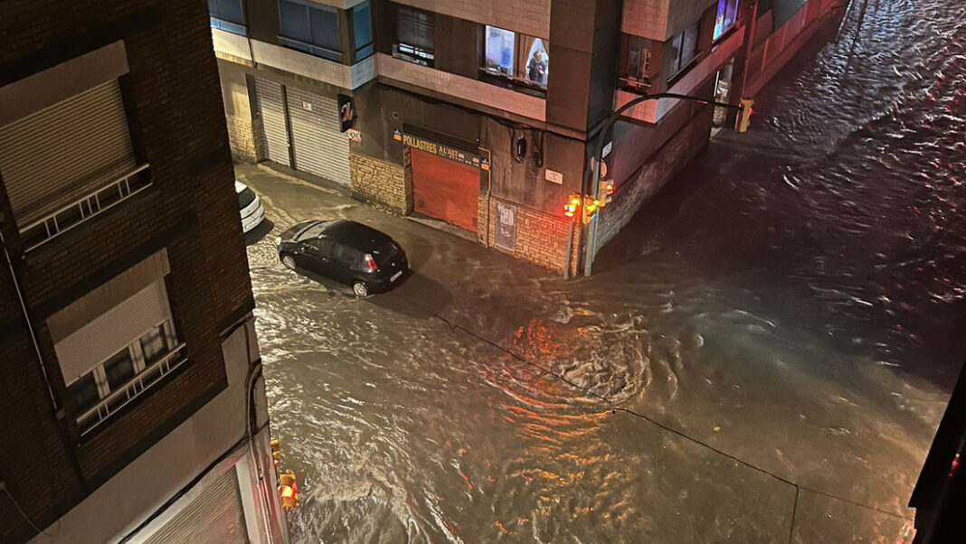 Tarragona Cataluña España inundaciones DANA