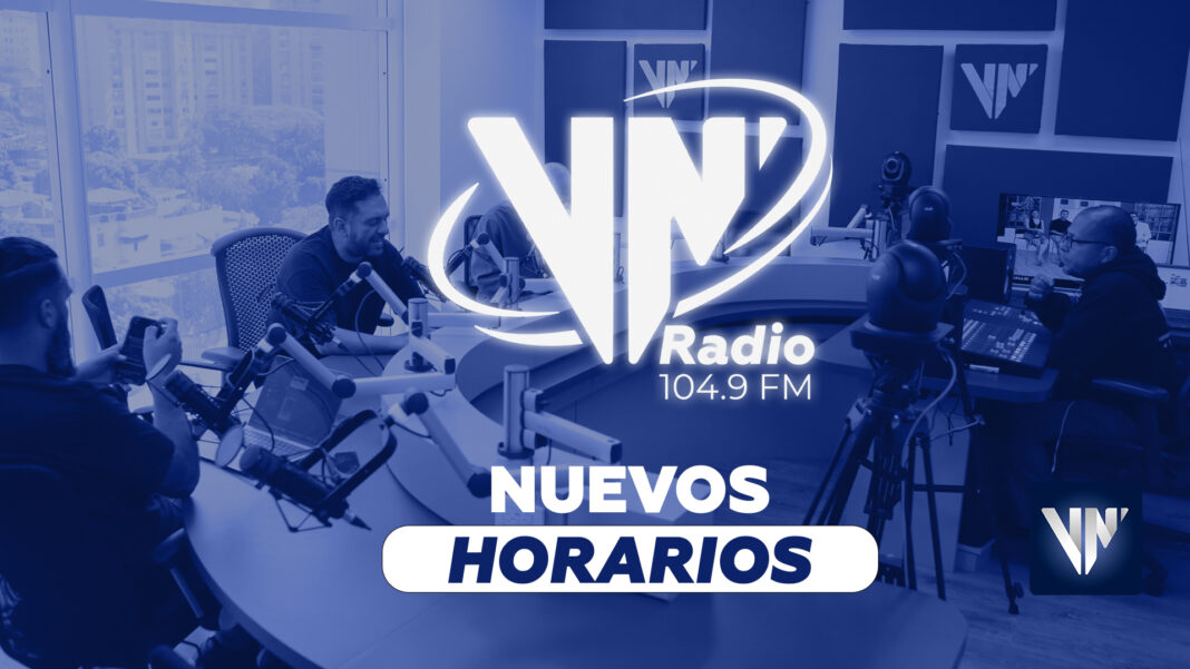 Nuevo horario VN Radio 104.9 FM