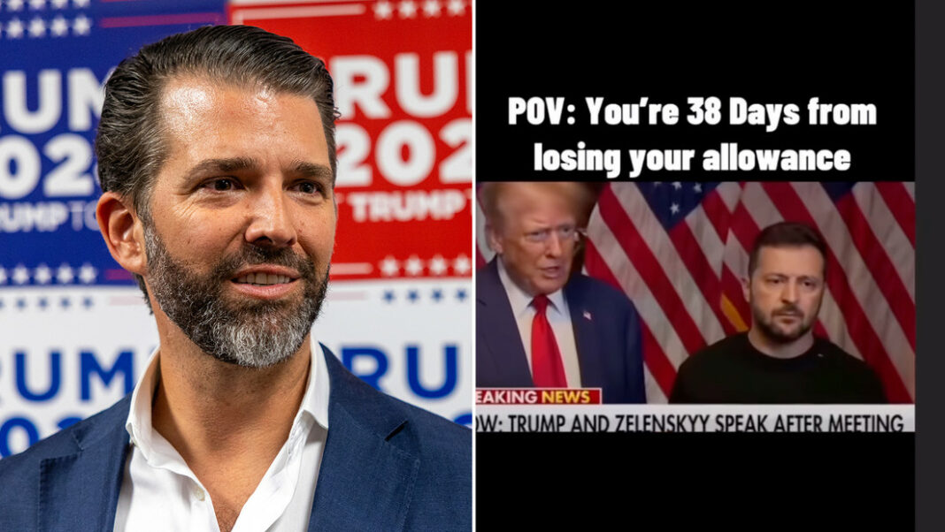 Donald Trump Jr. Ucrania EEUU