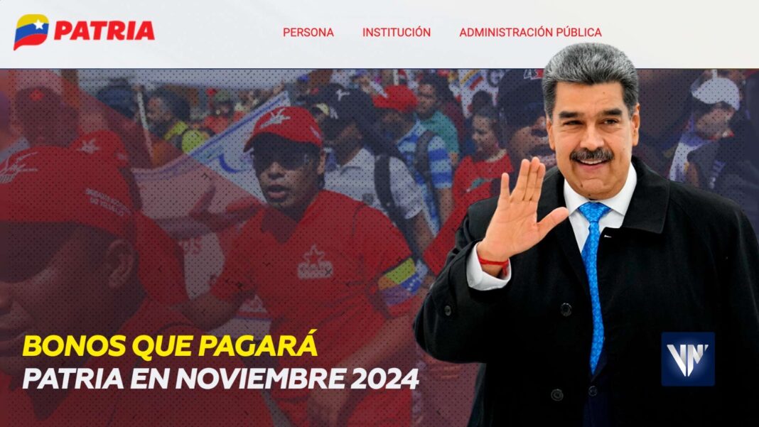 Bonos Patria en noviembre 2024