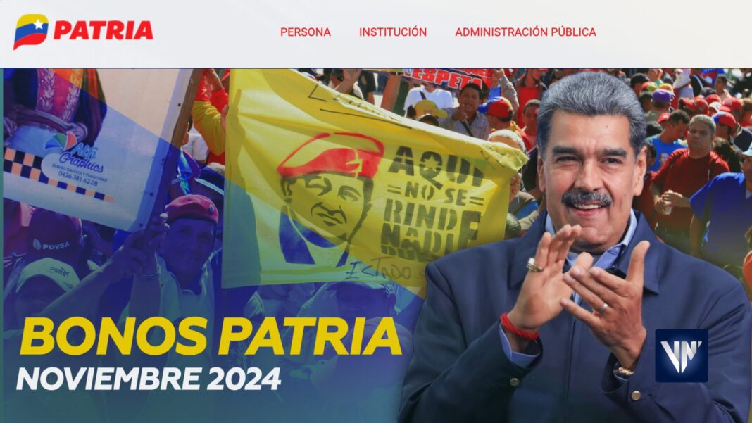 Bonos Patria noviembre 2024