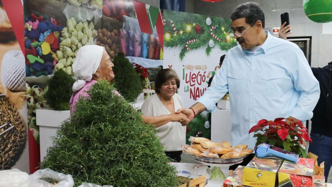 Maduro lanza ferias navideñas