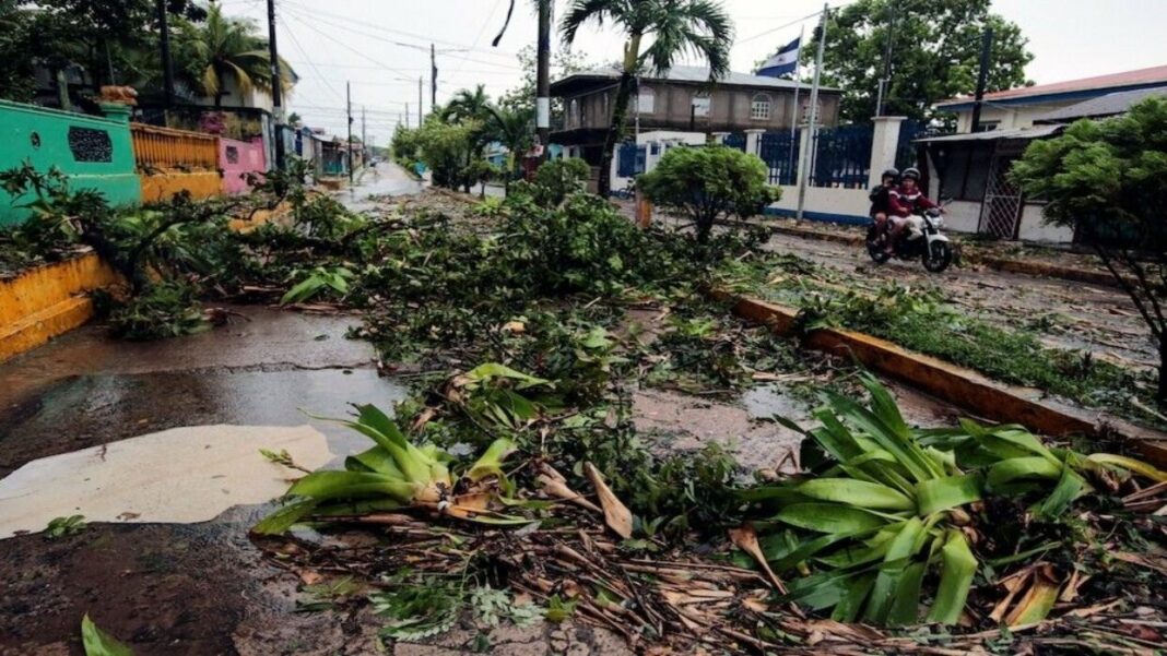 Gobierno declaró alerta Nicaragua tormenta tropical Sara