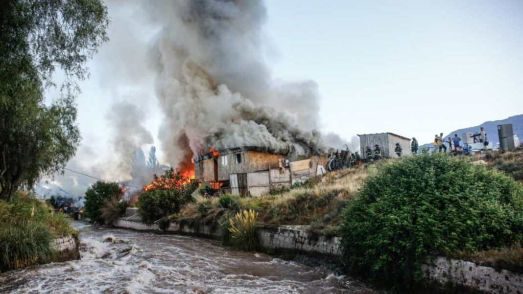 Chile incendio forestal