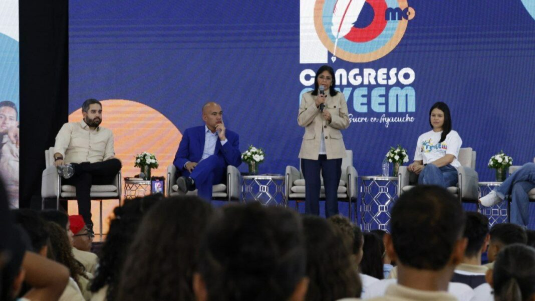 Delcy Rodríguez Congreso Feveem