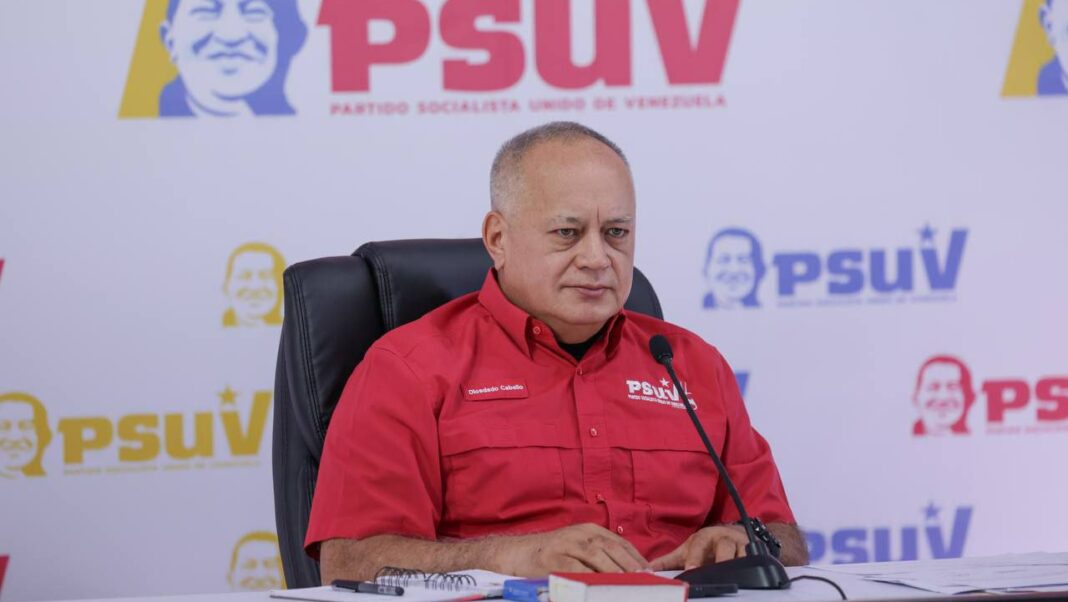 Diosdado Cabello Venezuela Nicaragua Estados Unidos