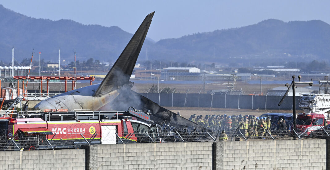 Accidente aéreo Corea del Sur