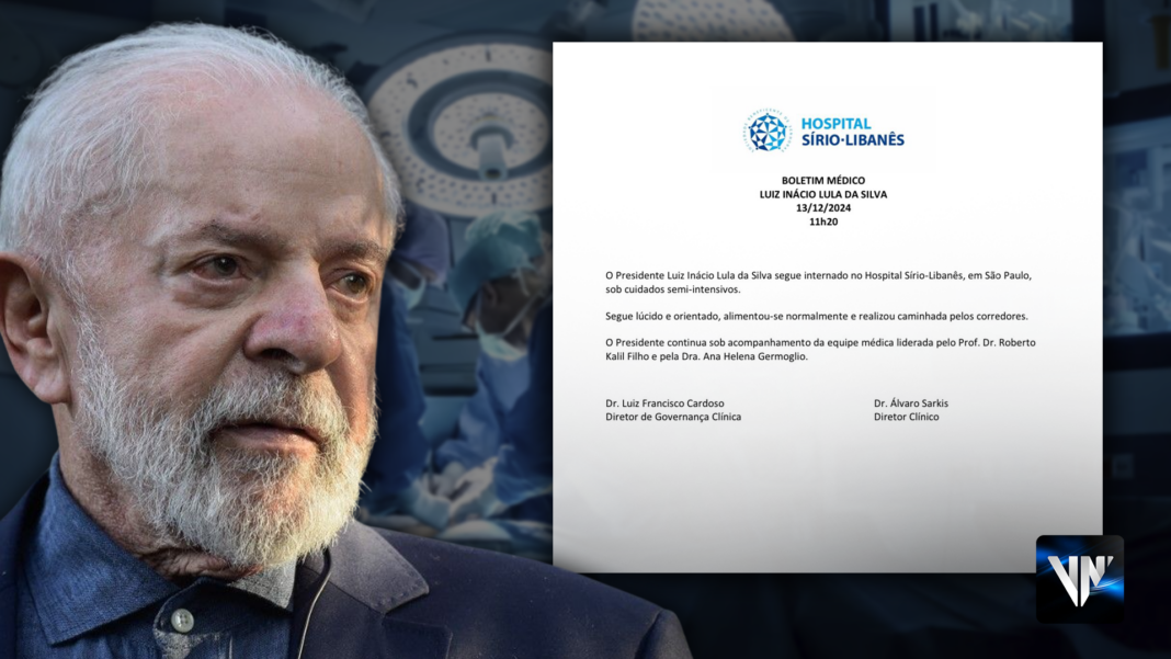 Lula da Silva recuperándose