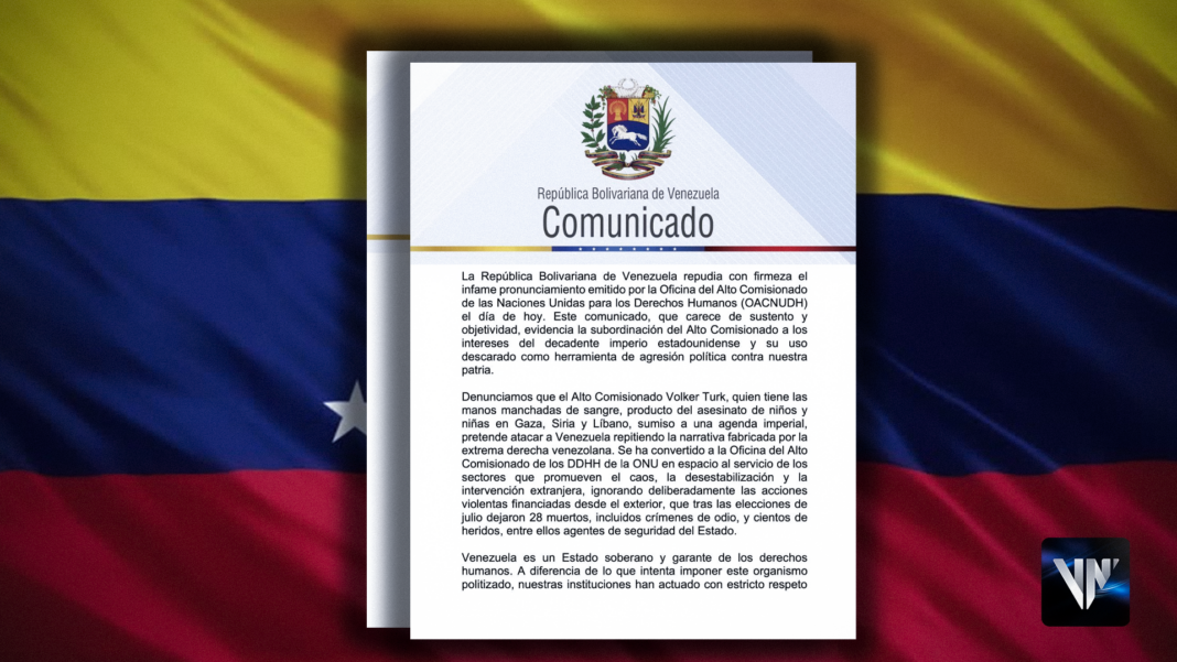 Venezuela pronunciamiento OACNUDH