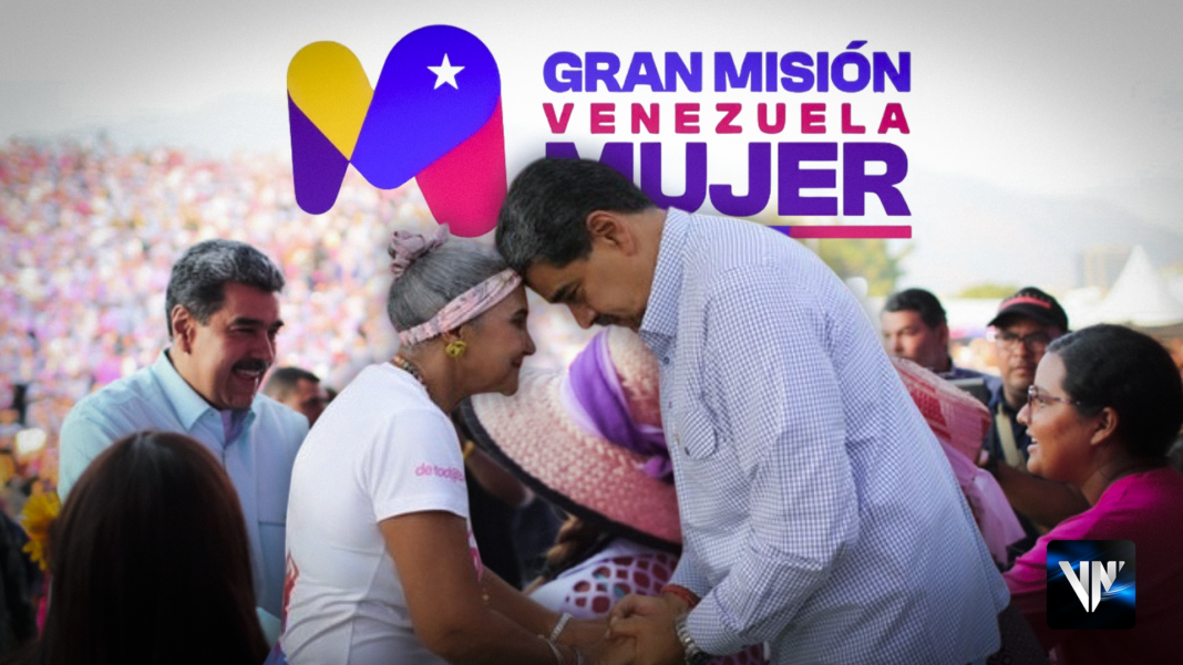 Nicolás Maduro mujer venezolana 2024