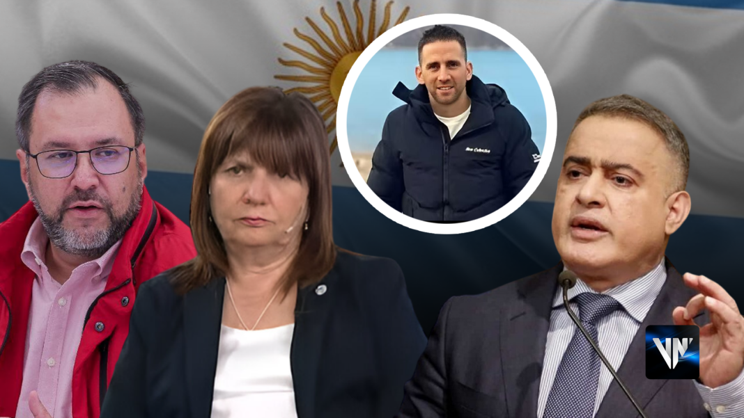 Canciller Gil ministra Bullrich gendarme