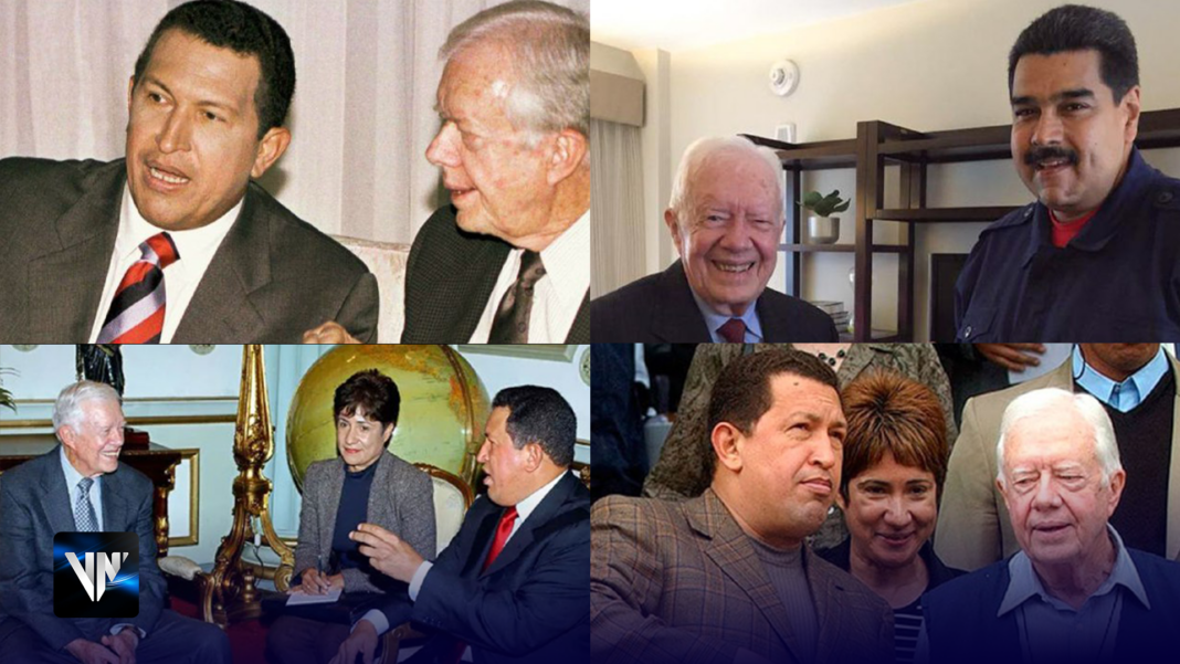 Maduro condolencias Jimmy Carter