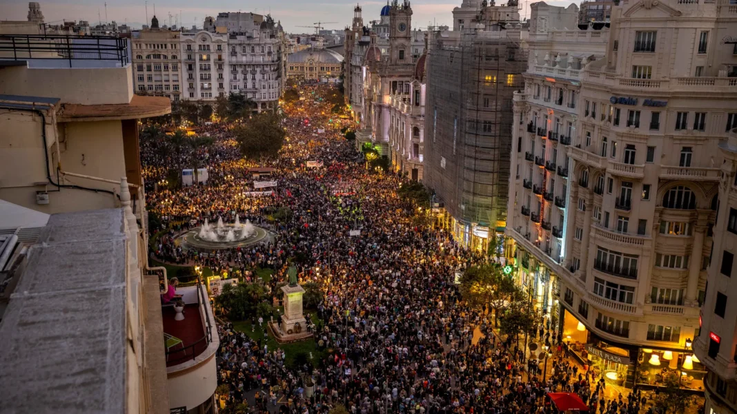 Protestas Valencia DANA España