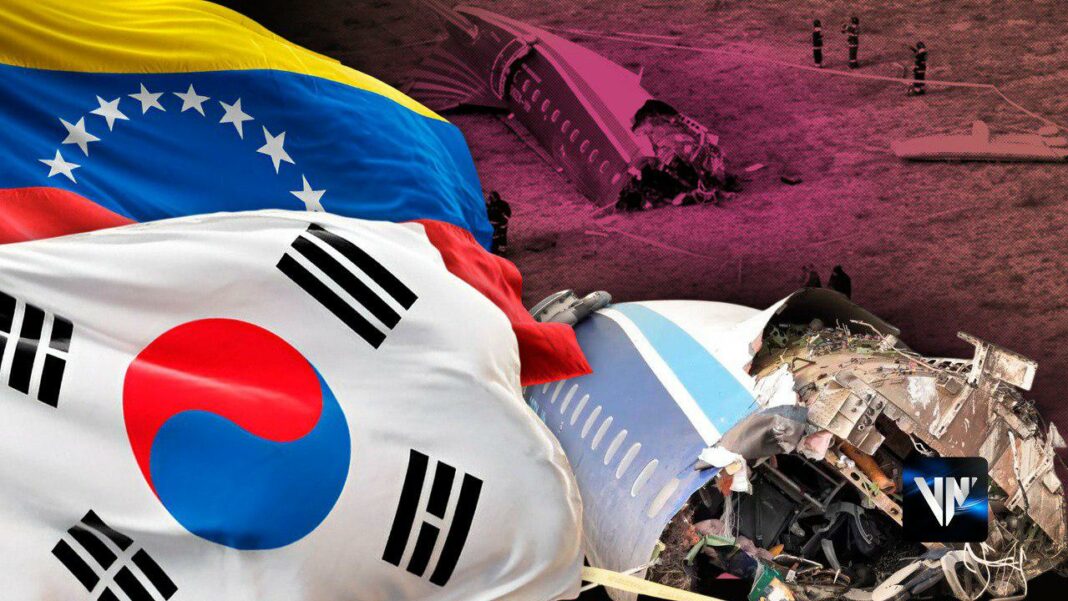 Venezuela transmite condolencias a Corea del Sur tras accidente aéreo