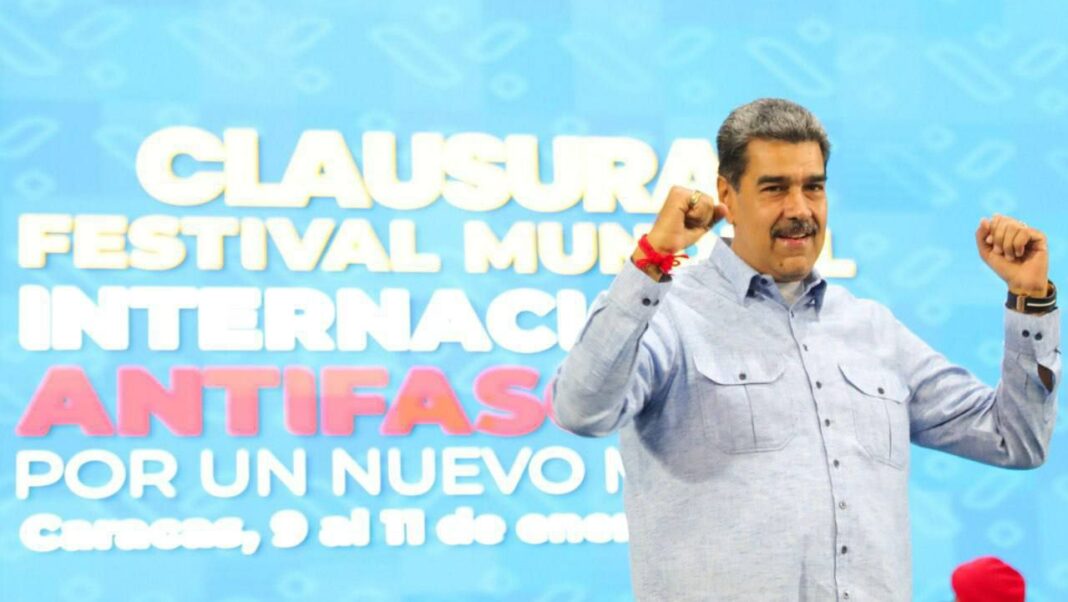 Maduro clausura Festival Antifascista