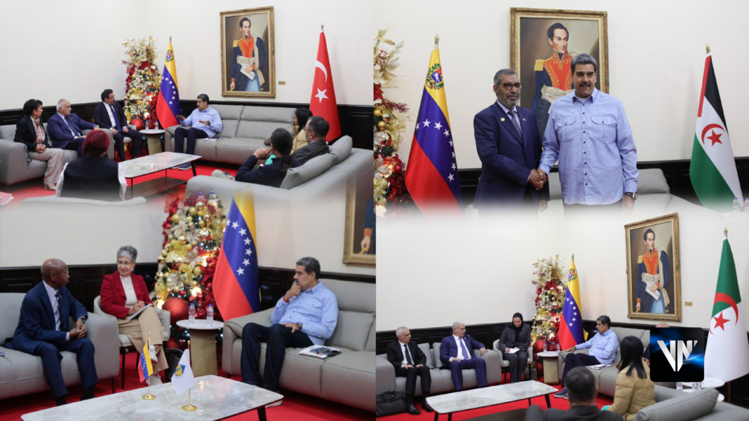 Maduro delegaciones Venezuela juramentación