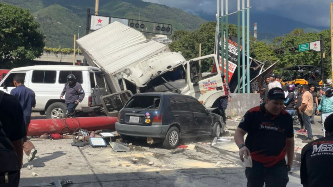 accidente Maripérez fallecidos heridos