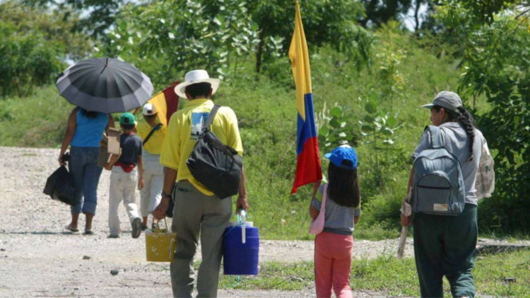 Venezuela desplazados Colombia enfrentamientos