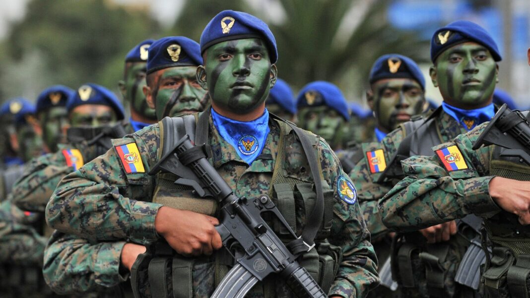 Fuerzas Armadas Ecuador Daniel Noboa Veronica Abad